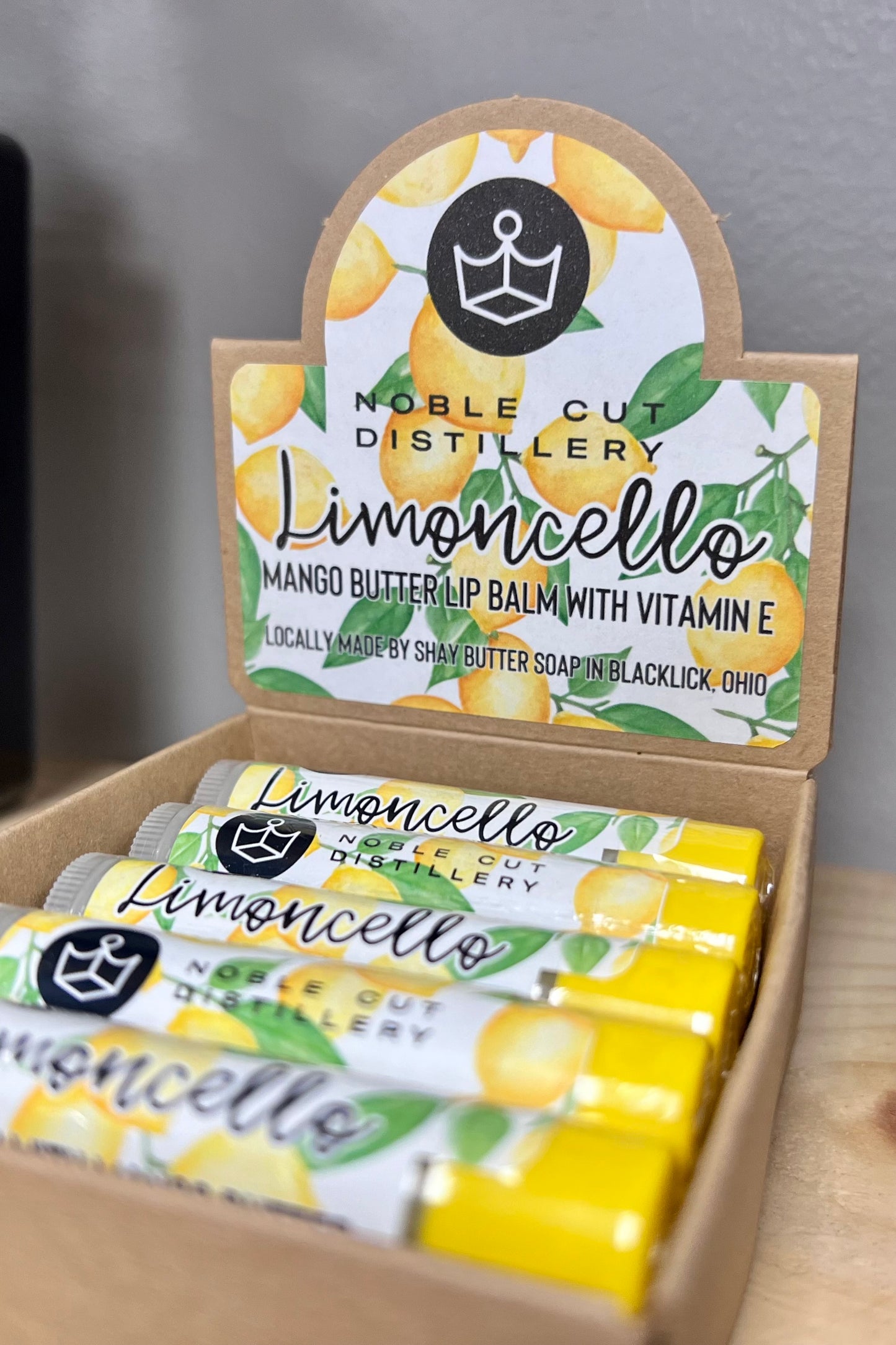 Lip Balm Tube Display Boxes - Kraft