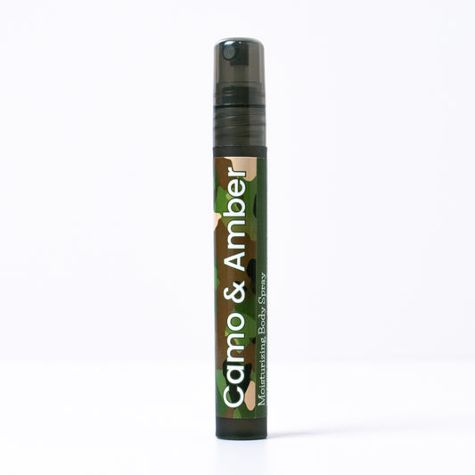 Camo & Amber Moisturizing Body Spray