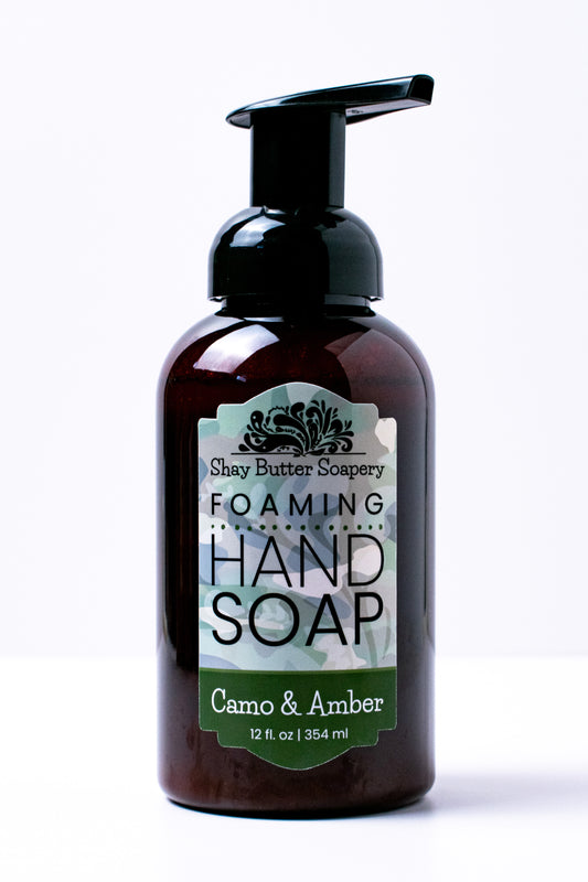 Camo & Amber Foaming Hand Soap - 12 fl oz